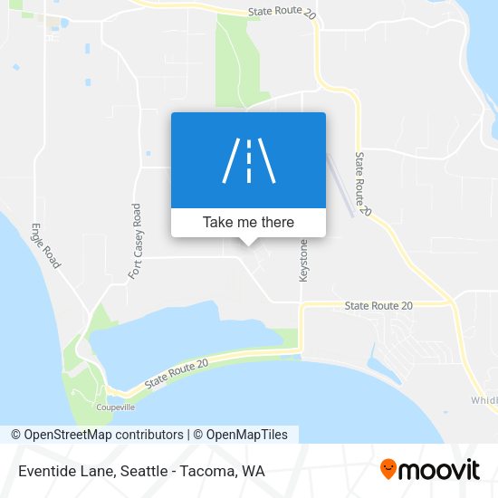 Eventide Lane map