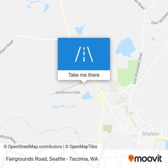 Fairgrounds Road map