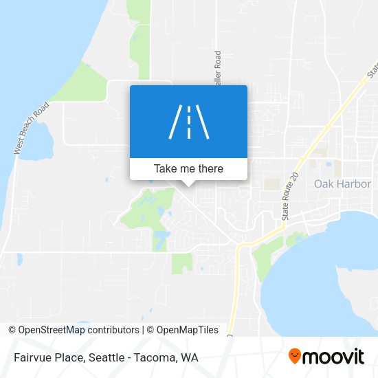 Fairvue Place map