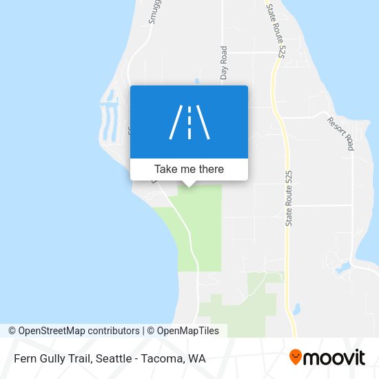 Fern Gully Trail map
