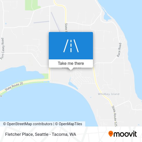 Fletcher Place map
