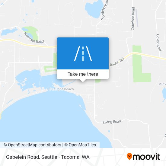 Mapa de Gabelein Road