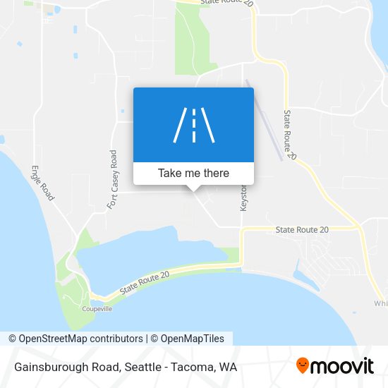 Gainsburough Road map