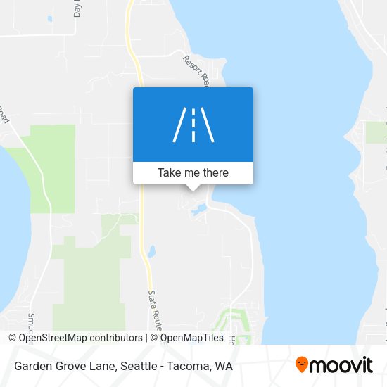 Mapa de Garden Grove Lane