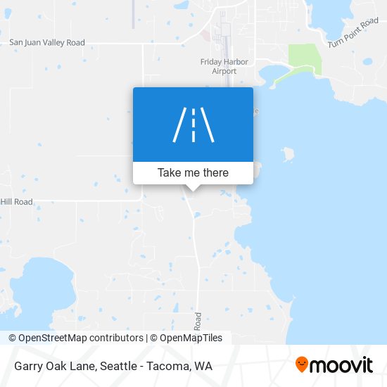 Mapa de Garry Oak Lane