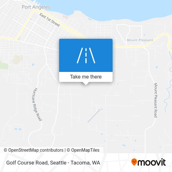 Mapa de Golf Course Road