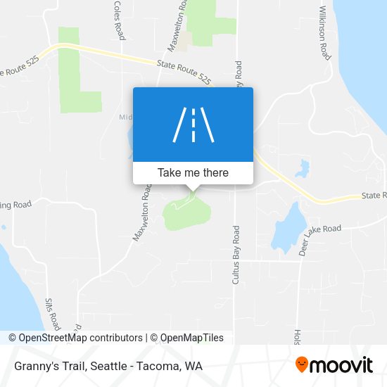 Granny's Trail map