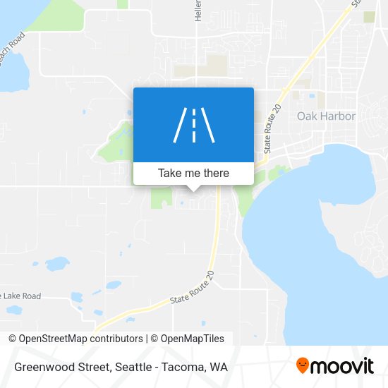 Greenwood Street map