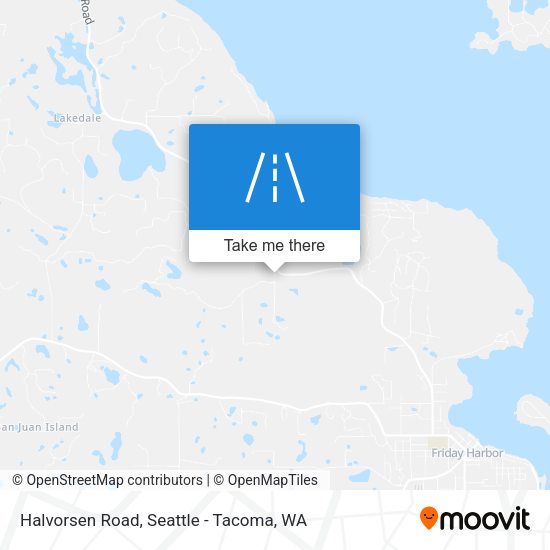 Halvorsen Road map