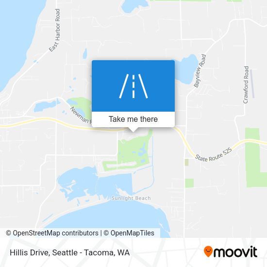 Mapa de Hillis Drive