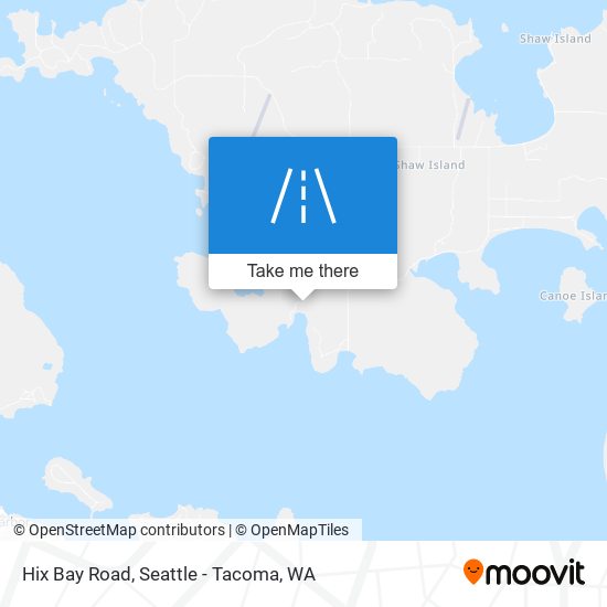Mapa de Hix Bay Road