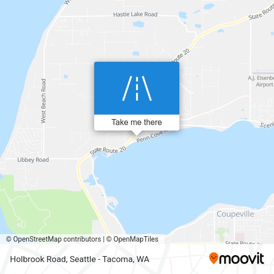 Holbrook Road map