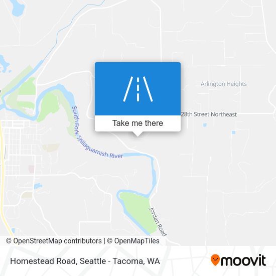 Mapa de Homestead Road