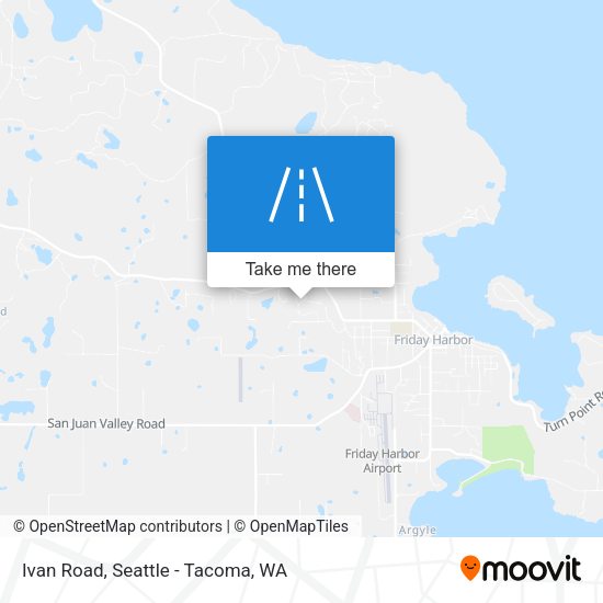 Ivan Road map