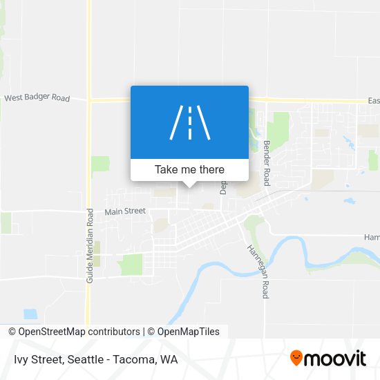 Mapa de Ivy Street