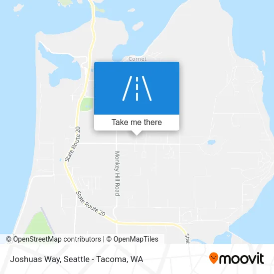 Joshuas Way map