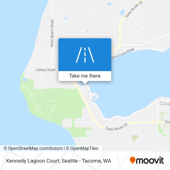 Mapa de Kennedy Lagoon Court
