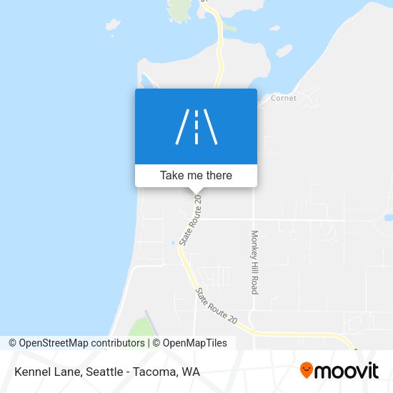Kennel Lane map