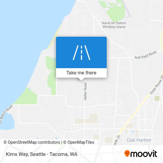 Kims Way map