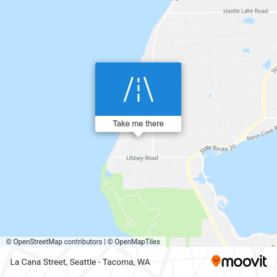 La Cana Street map