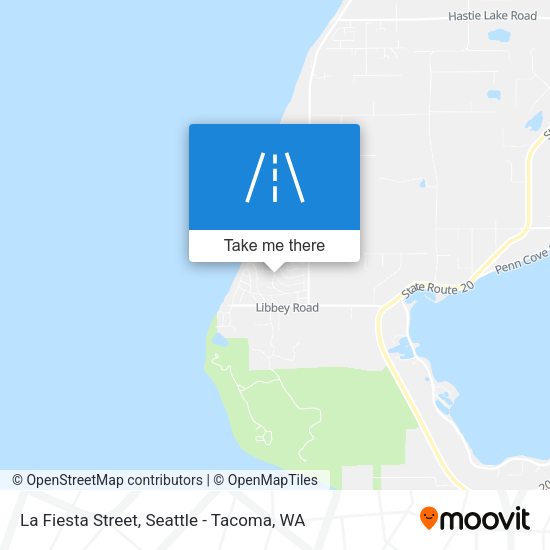 La Fiesta Street map