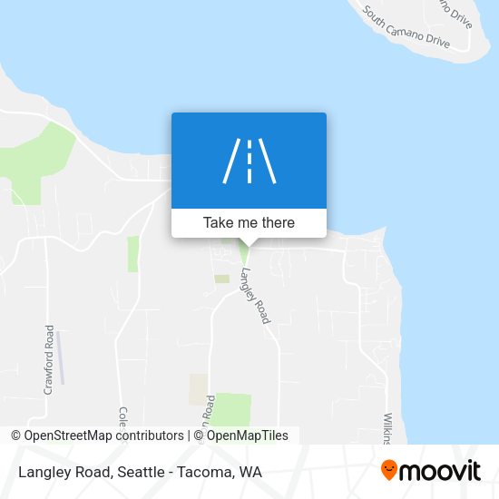 Mapa de Langley Road