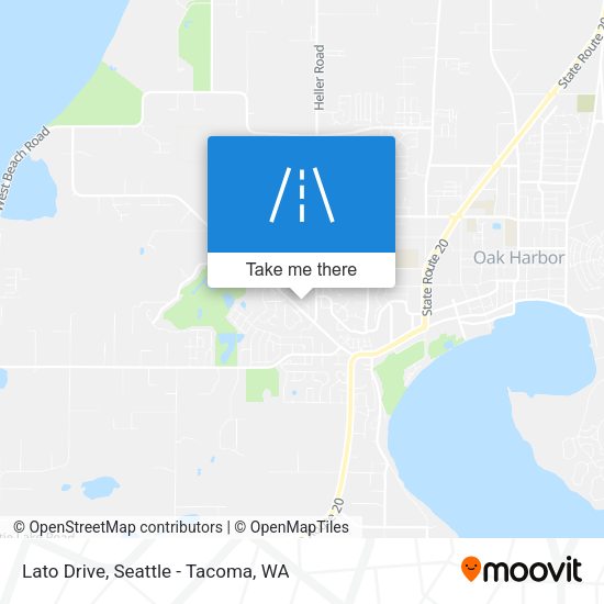 Lato Drive map