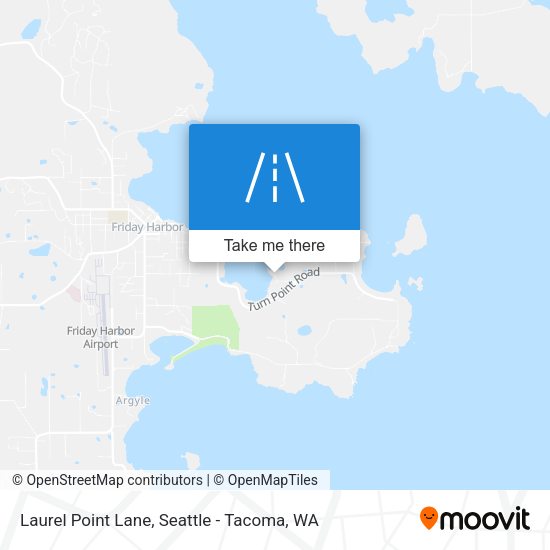 Mapa de Laurel Point Lane