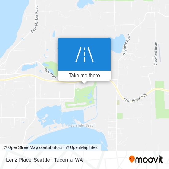 Mapa de Lenz Place