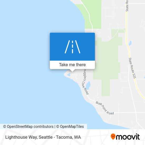 Lighthouse Way map