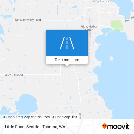 Mapa de Little Road