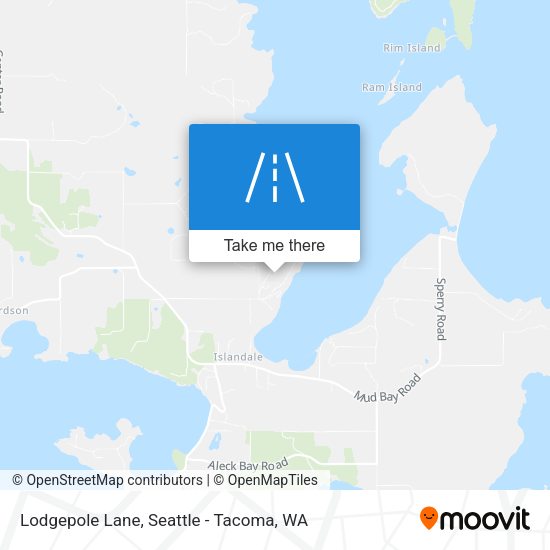 Mapa de Lodgepole Lane