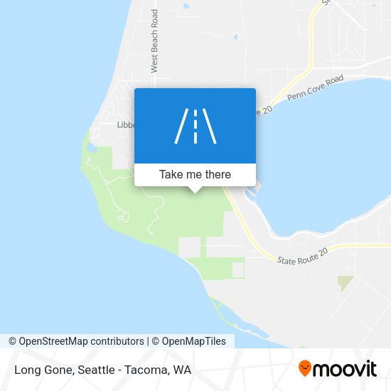Long Gone map