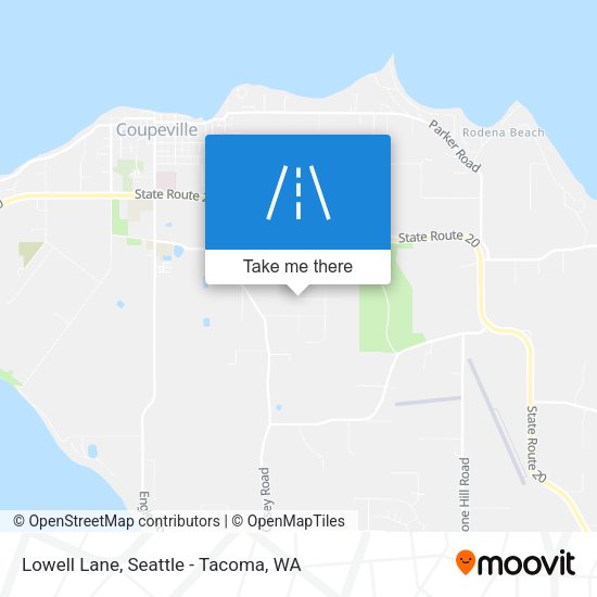 Mapa de Lowell Lane