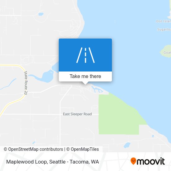 Mapa de Maplewood Loop