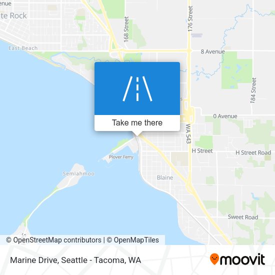 Mapa de Marine Drive