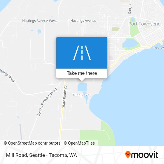 Mill Road map