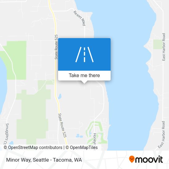 Minor Way map