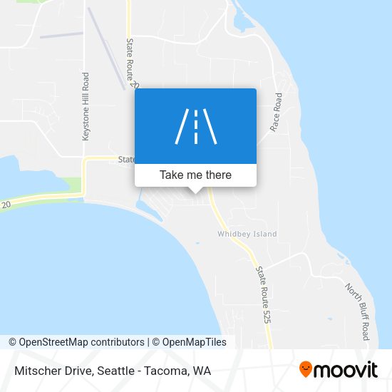 Mitscher Drive map