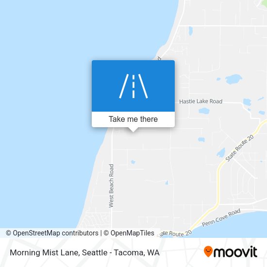 Mapa de Morning Mist Lane