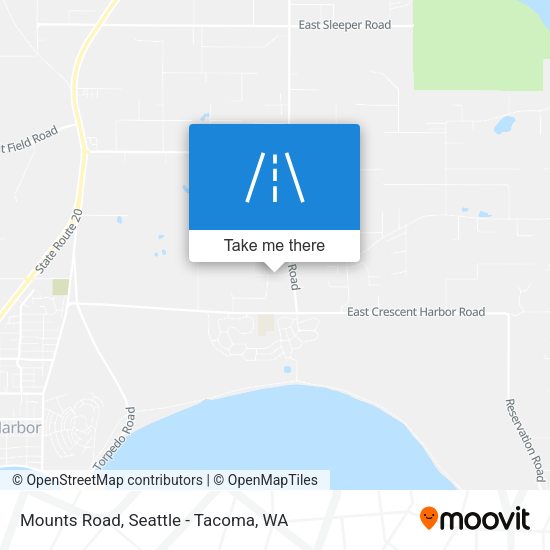 Mapa de Mounts Road