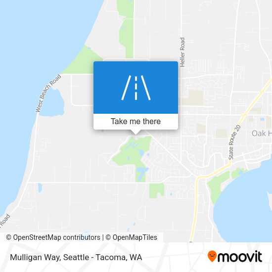 Mapa de Mulligan Way