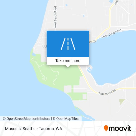 Mussels map