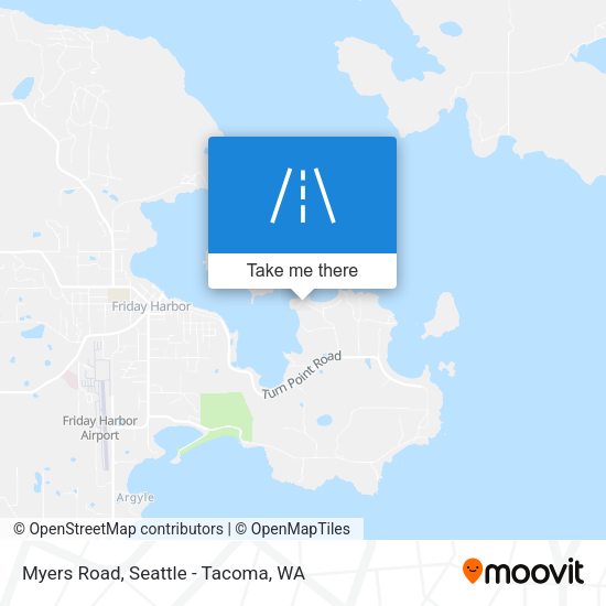 Myers Road map