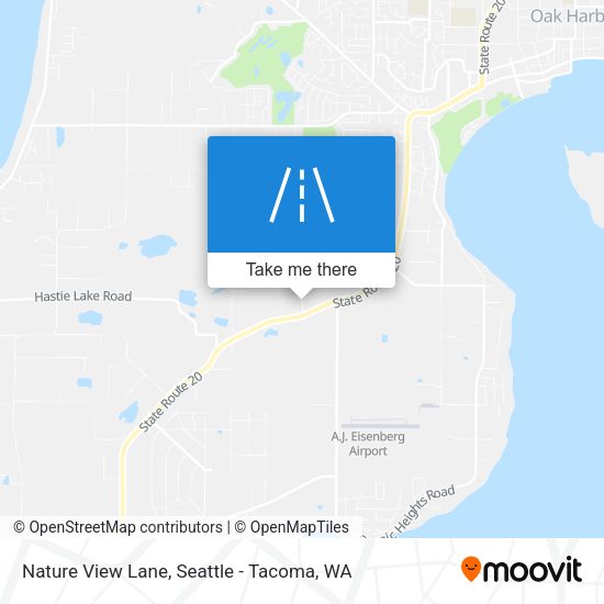Mapa de Nature View Lane