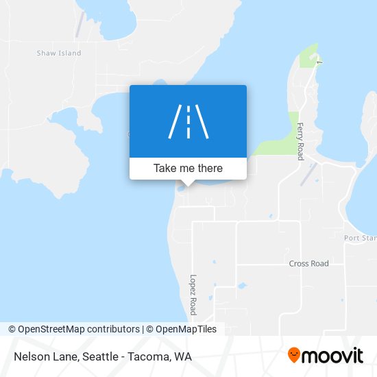 Nelson Lane map