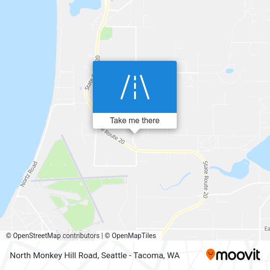 Mapa de North Monkey Hill Road