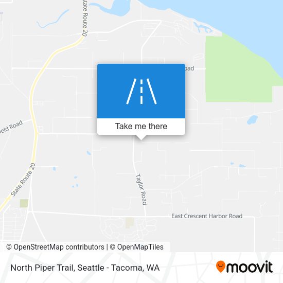 North Piper Trail map