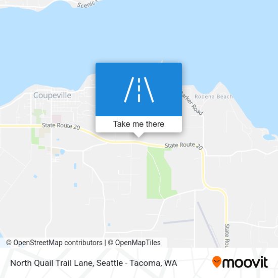 Mapa de North Quail Trail Lane
