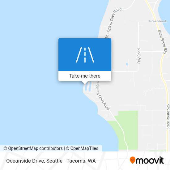 Oceanside Drive map